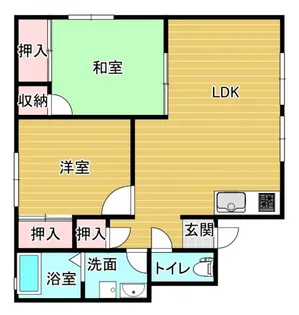 プロヴァンスⅡ【1階】の間取り
