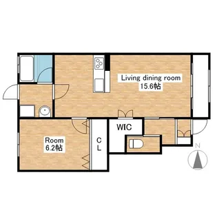 グランフォレスト【103号室】の間取り