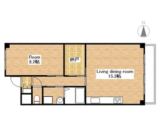 villa Cozy【1階】の間取り