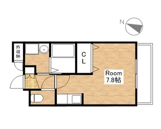 リバーレイクヒルズ【3階】の間取り