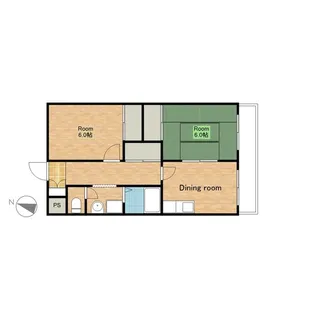 SS-ARK9【303号室】の間取り