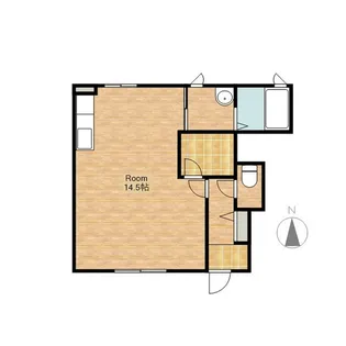 ヴィラ さくら【103号室】の間取り