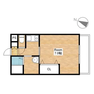 ハイツForYou2【103号室】の間取り