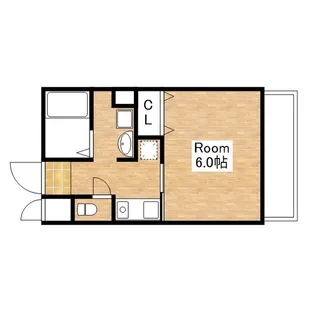 エイムシオン【101号室】の間取り