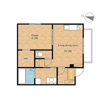 RFマンション大戌亥【2階】の間取り