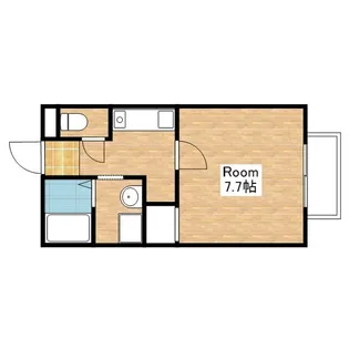滋賀県長浜市勝町【アパート】の間取り