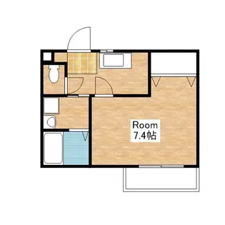 滋賀県長浜市祇園町【アパート】の間取り