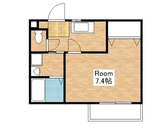 滋賀県長浜市祇園町【アパート】の間取り
