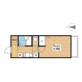 KOUYO BLD 八幡中山【312号室】の間取り