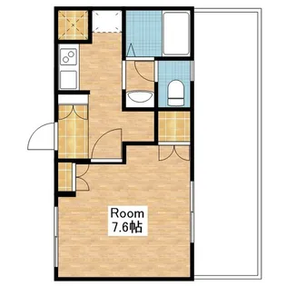 滋賀県米原市宇賀野【マンション】の間取り