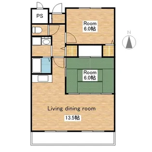 カーサボヌール【3階】の間取り