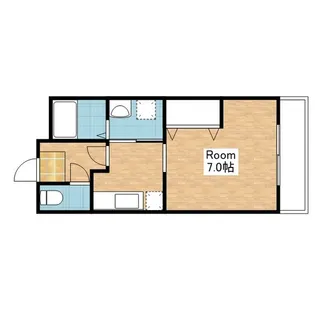 滋賀県長浜市新庄寺町【マンション】の間取り