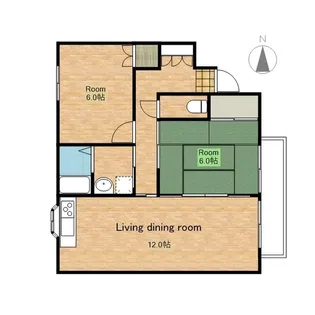 WILL【101号室】の間取り