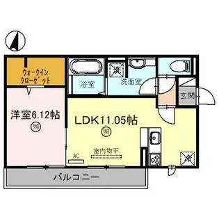 ベルコート川崎【301号室】の間取り