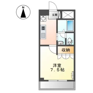 グッドハイム・エイワ【2階】の間取り