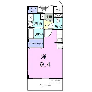 リバーレイクヒルズ【2階】の間取り