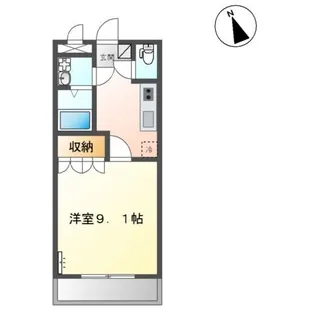 ジュピター【2階】の間取り