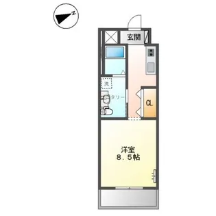 Feliche・Garden【1階】の間取り