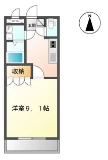 アビエスⅡ【2階】の間取り
