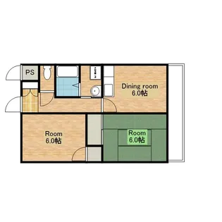 Excelハイツ参番館【3階】の間取り
