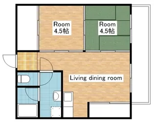 滋賀県長浜市高田町【マンション】の間取り