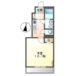 Le Ciel(ルシエル)【1階】の間取り