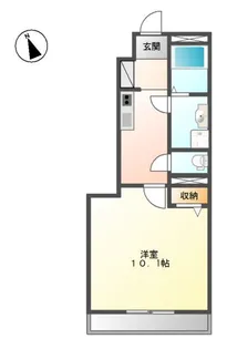 グランドソレーユ壱番館【1階】の間取り