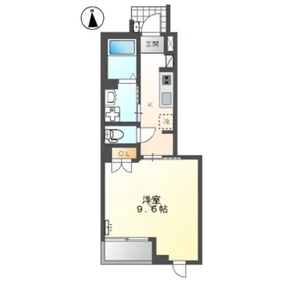 アイリス【1階】の間取り