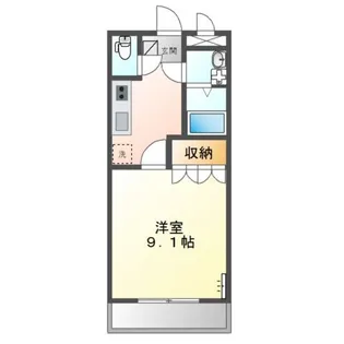 エル・アール【2階】の間取り