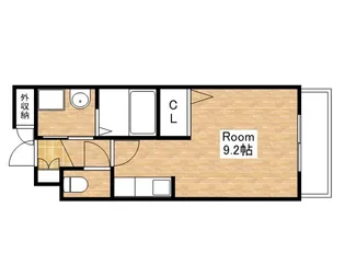 滋賀県米原市下多良3丁目【マンション】の間取り