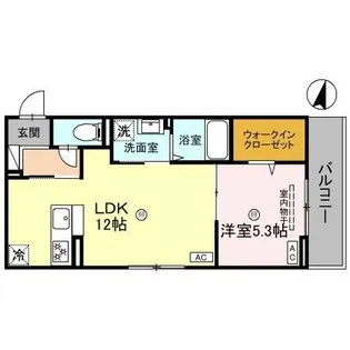 ボヌールメゾンkasuga【3階】の間取り