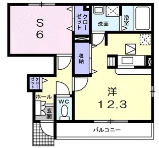 ポラリス【1階】の間取り