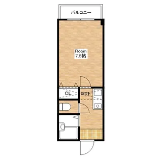 ヴィラワイエフ13【2階】の間取り