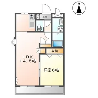 グランベル【3階】の間取り