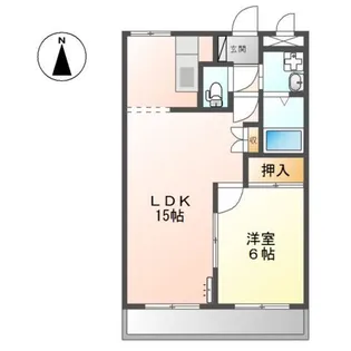 サン・レジデンス【2階】の間取り