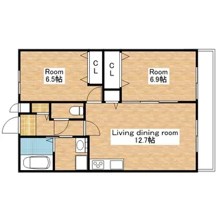 PremierResidence MITSUYA【2階】の間取り