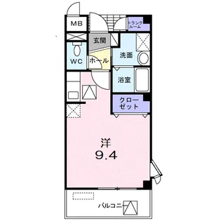 リバーレイクヒルズ【1階】の間取り