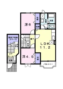 セレーノⅡ【2階】の間取り