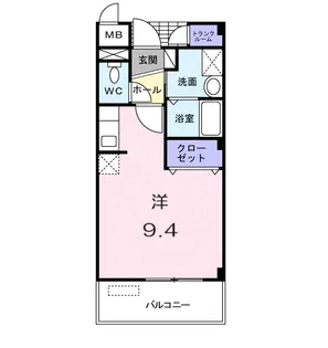 リバーレイクヒルズ【2階】の間取り