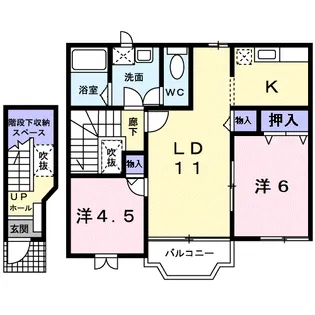 サニー フォレスト【2階】の間取り