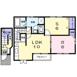 ベル アラモ【2階】の間取り