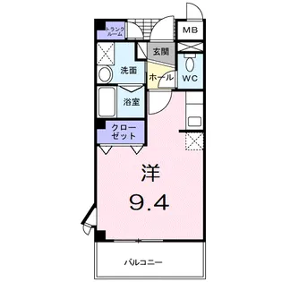 リバーレイクヒルズ【3階】の間取り