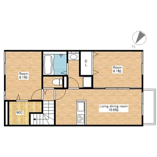 Arrows【2050号室】の間取り