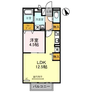 felice (フェリーチェ)【2階】の間取り
