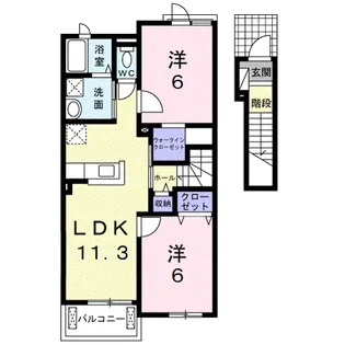 グランドプレミアム【2階】の間取り