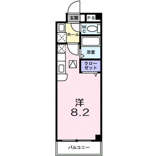ラシェンテ【1階】の間取り