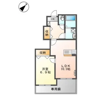 Green Park【1階】の間取り