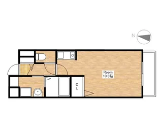 滋賀県近江八幡市鷹飼町北4丁目【マンション】の間取り