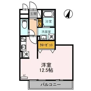 SEJOUR OONISHI (セジュール オオニシ)【3階】の間取り