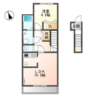 Fabulous (ファビュラス)【2階】の間取り